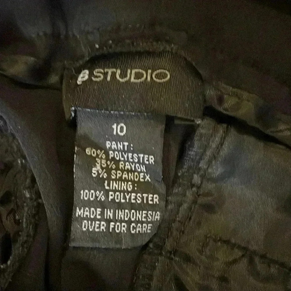 AB Studio Black Size 10 Cropped Pants - Picture 8 of 9